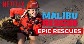 The Most Epic Rescues from Malibu Rescue 🏄‍♀️ Netflix After School