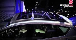 Ford presenta un auto que funciona con energía solar.