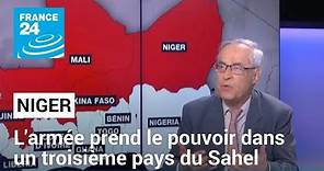Coup d'état au Niger : l'armée prend le pouvoir dans un troisième pays du Sahel • FRANCE 24
