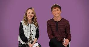 Lucas Cruikshank & Victory Van Tuyl talking Marvin Marvin's on Fanlala 1 to 1