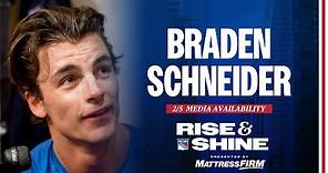 NYR vs COL: Braden Schneider Pregame Media Availability | February 5, 2024