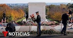 Desfile militar en conmemoración de los 100 años de la tumba del soldado desconocido