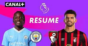 Le résumé de Manchester City / Bournemouth - Premier League (J11)