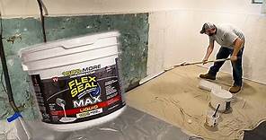 How to Waterproof Basement Walls With Flex Seal Products