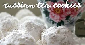 How to Make Russian Tea Cookies | rachel republic