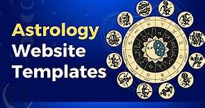 Astrology Website Templates | Astrology and Numerology HTML Template