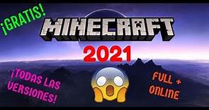 Como instalar Minecraft gratis para PC 2021 | Todas las versiones