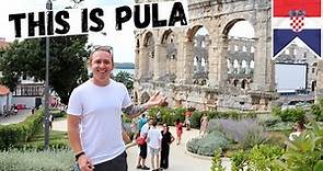 PULA, CROATIA! | Exploring the ROMAN CITY in the heart of Istria 🇭🇷