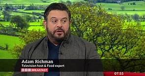 Adam Richman (Man vs Food Host) On BBC Breakfast [15.03.2024]