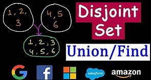 Disjoint Set | UNION and FIND