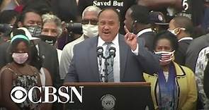 Martin Luther King III speaks at the 2020 March on Washington