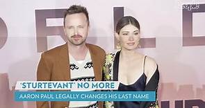 Aaron Paul and Wife Lauren Share Sweet Photo with Baby Son After Legally Changing His Name