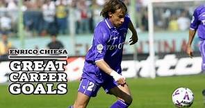A few career goals from Enrico Chiesa