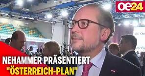 Alexander Schallenberg | Nehammer präsentiert "Österreich-Plan"