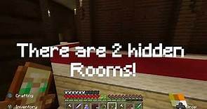 Hidden Secret Rooms in Woodland Mansion Minecraft #Minecraft #MinecraftBedrock