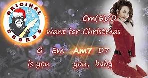 Mariah Carey - All I Want for Christmas Is You - Chords & Lyrics