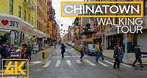 Secrets of Chinatown, New York City | 4K City Walking Tour