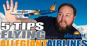 5 Tips For Flying Allegiant Airlines (DO NOT MISS THIS)