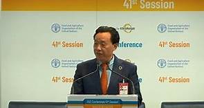 Fao: Qu Dongyu nuovo Direttore Generale