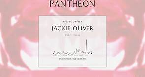 Jackie Oliver Biography - British racing driver (born 1942)