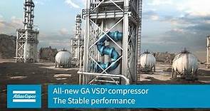 Atlas Copco | The Stable Performance Has Arrived | All-new VSDˢ compressor