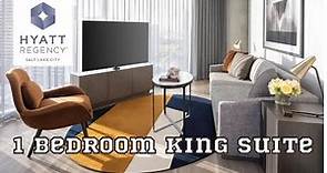 Salt Lake City Hyatt Regency 1 Bedroom King Suite View Room Tour