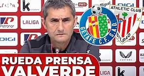 ERNESTO VALVERDE RUEDA DE PRENSA COMPLETA previa al GETAFE - ATHLETIC