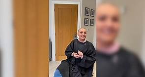 Amy Dowden shaves head following cancer battle