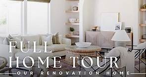 Full HOUSE TOUR!! Our COMPLETELY DECORATED Renovation Home!!