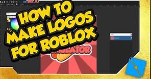 How To Make Logos For ROBLOX!
