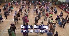 Contra Dancing - Six Bands - Short Clips of Each