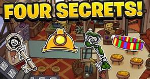 4 SECRET Items on New Club Penguin! (Underground Room Key... and MORE!)