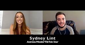 Interviewing Sydney Lint: Actress, Model, and TikTok Star!