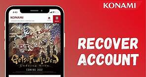 How to Recover Konami Account | Reissue password - My KONAMI 2021