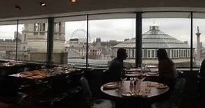 National Portrait Gallery Restaurant and Bar - fantastic views of London
