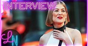Rosamund Pike Interview: Wheel of Time, Gone Girl, James Bond and More