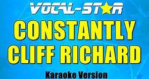 Constantly - Cliff Richard - (Karaoke Version With Lyrics) | Vocal Star Karaoke