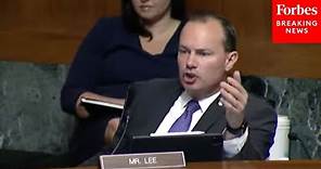 'Kind Of Offensive': Mike Lee Calls Out Senate Border Negotiators For Not Giving Time To Review