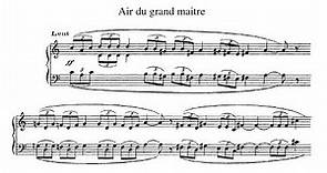 Erik Satie ~1892~ Sonneries de la Rose+Croix - 2. Air du Grand Maître