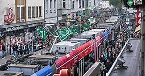 Bremen ist Grün-Weiß! So lief der Werder-Fanmarsch vor dem Spiel gegen die TSG Hoffenheim!