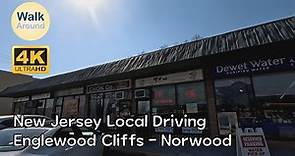 【4K60】 New Jersey Local Driving: Englewood Cliffs - Norwood
