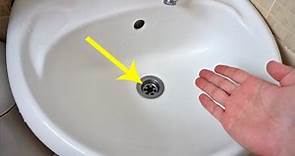 洗手盆堵塞、排水慢！只需要把這個打開，瞬間讓洗手盆排水通暢無阻！節省10000元維修費！