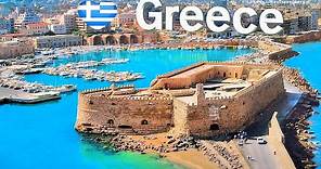GRECIA guía de viajes: Heraklion, isla de Creta -mejores playas, atracciones, comida, pueblos