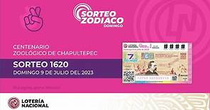 Sorteo Zodiaco No. 1620 "Celebrando el centenario del Zoológico de Chapultepec"