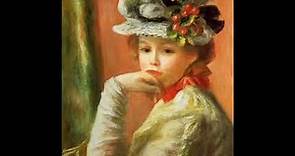 Pierre-Auguste Renoir ( French, 1841- 1919 ).Art Movement: Impressionism.Video.