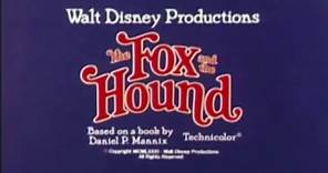 The Fox and the Hound - 1981 Theatrical Trailer