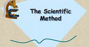 PPT - The Scientific Method PowerPoint Presentation, free download - ID:8790181
