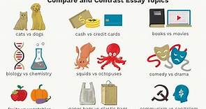 These Compare and Contrast Essay Topics are Great For The Classroom
