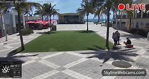 【LIVE】 Webcam Hollywood Beach - Florida | SkylineWebcams