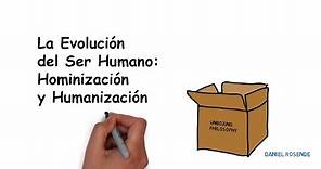 La Evolución del Ser Humano: Hominización y Humanización